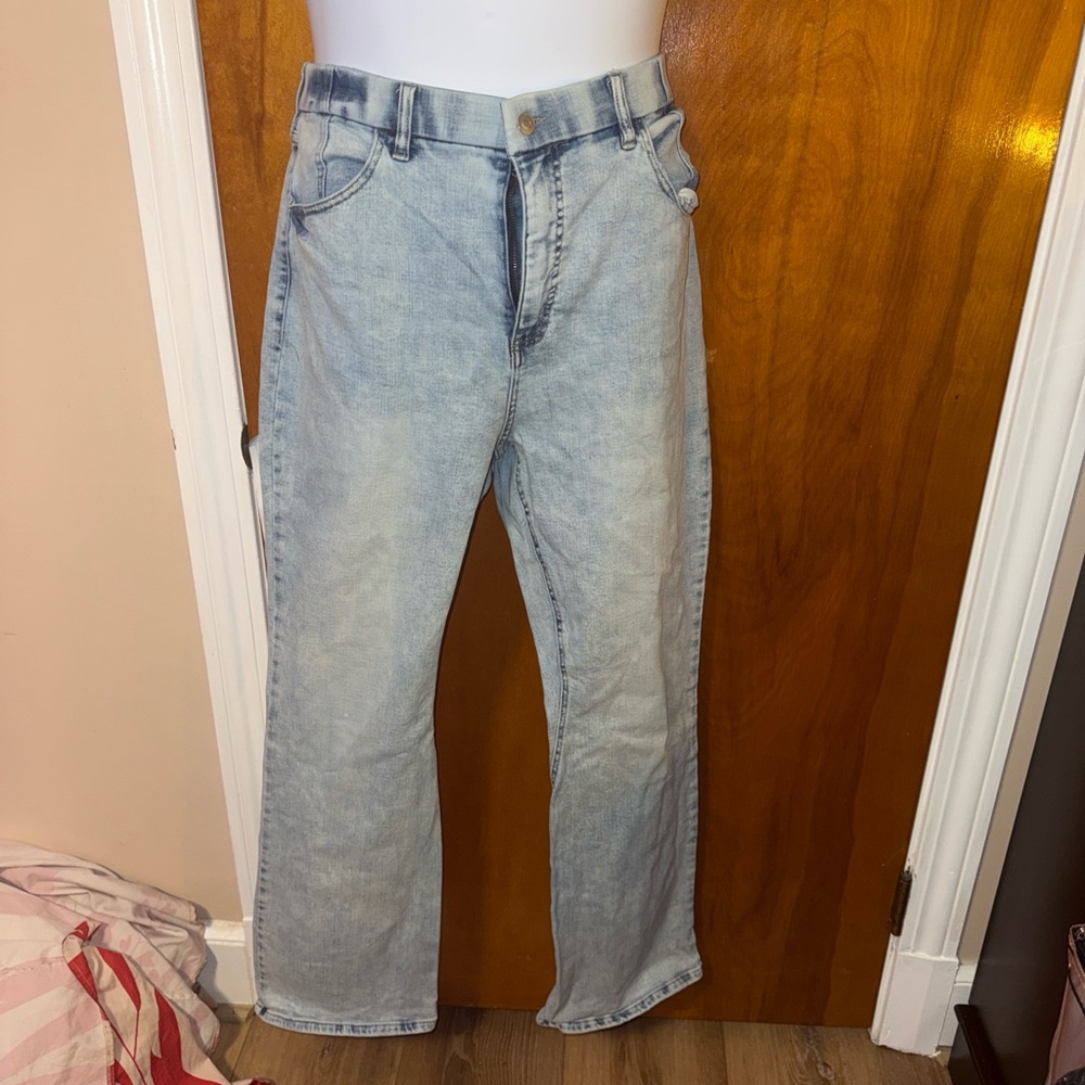 Fashion Nova Sky Blue Denim Pants